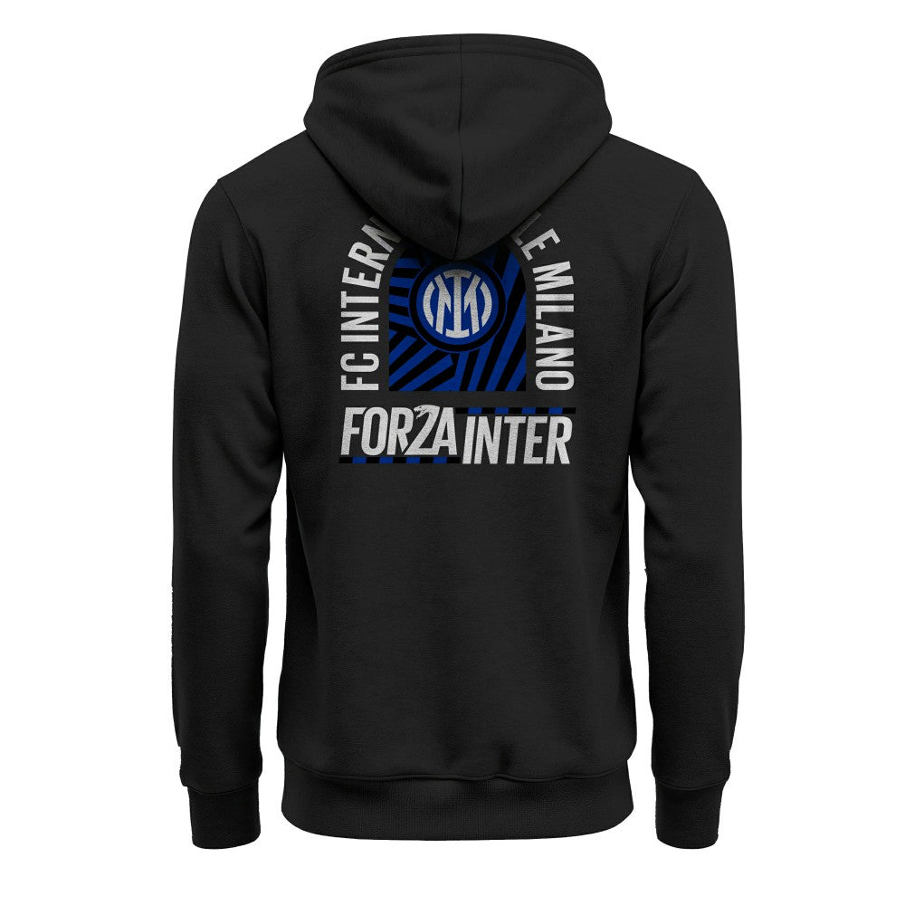Inter Milan 1863FC True Glory Fleece Hoodie - Black