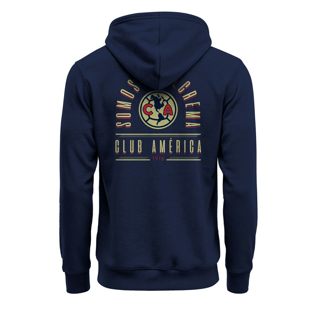 Club America 1863FC True Glory Fleece Hoodie - Navy