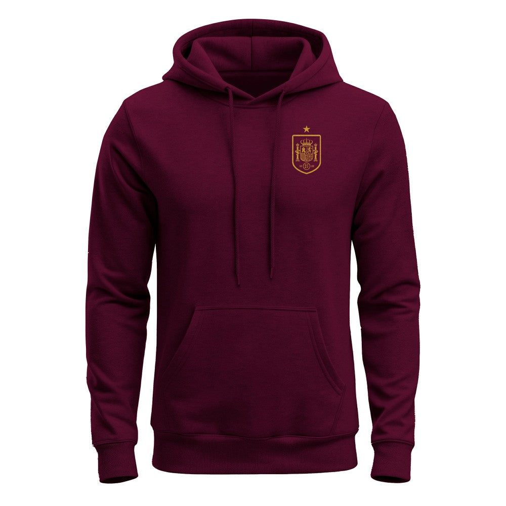 Spain National Team 1863FC True Glory Fleece Hoodie - Maroon