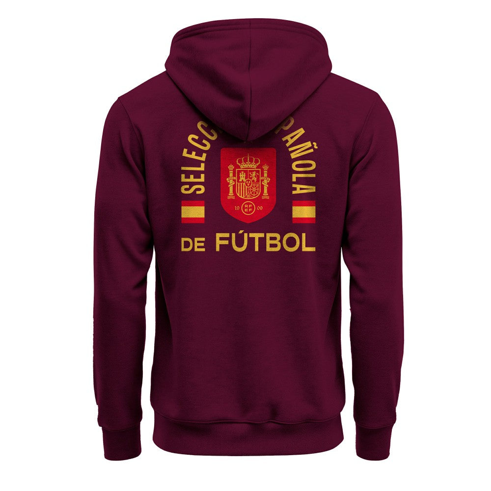 Spain National Team 1863FC True Glory Fleece Hoodie - Maroon