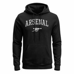 Arsenal 1863FC Athletic Wordmark Fleece Hoodie - Black