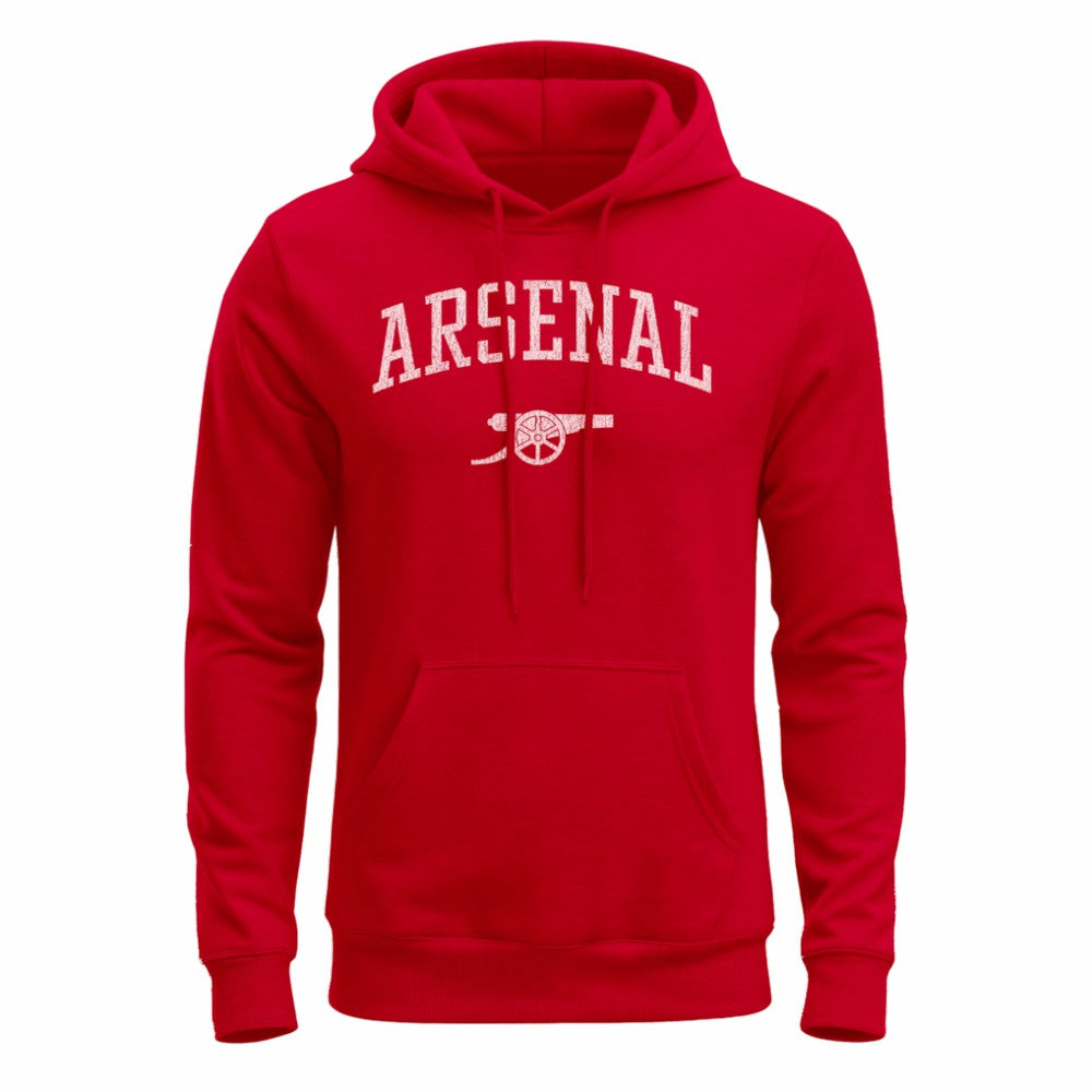 Arsenal 1863FC Athletic Wordmark Fleece Hoodie - Red