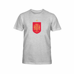 Spain National Team 1863FC Youth Color Badge T-Shirts - Gray