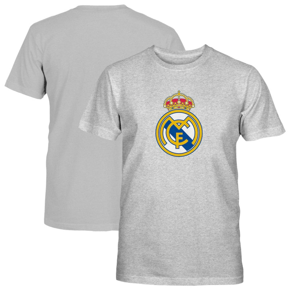 Real Madrid 1863FC Youth Color Badge T-Shirts - Gray