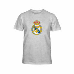 Real Madrid 1863FC Youth Color Badge T-Shirts - Gray