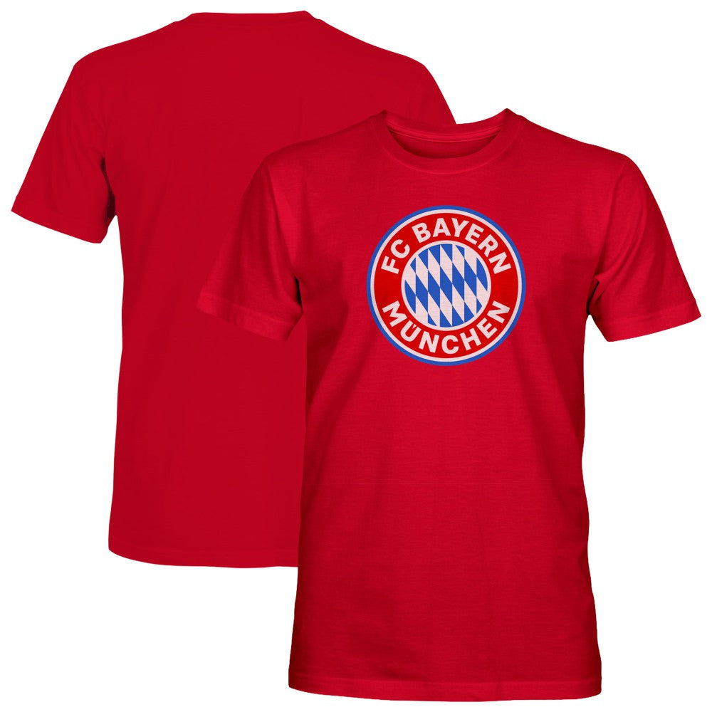 Bayern Munich 1863FC Color Badge T-Shirts - Red
