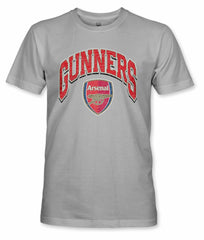 Arsenal 1863FC Wordmark Cotton T-Shirts - Gray