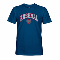 Arsenal 1863FC Wordmark Cotton T-Shirts - Blue