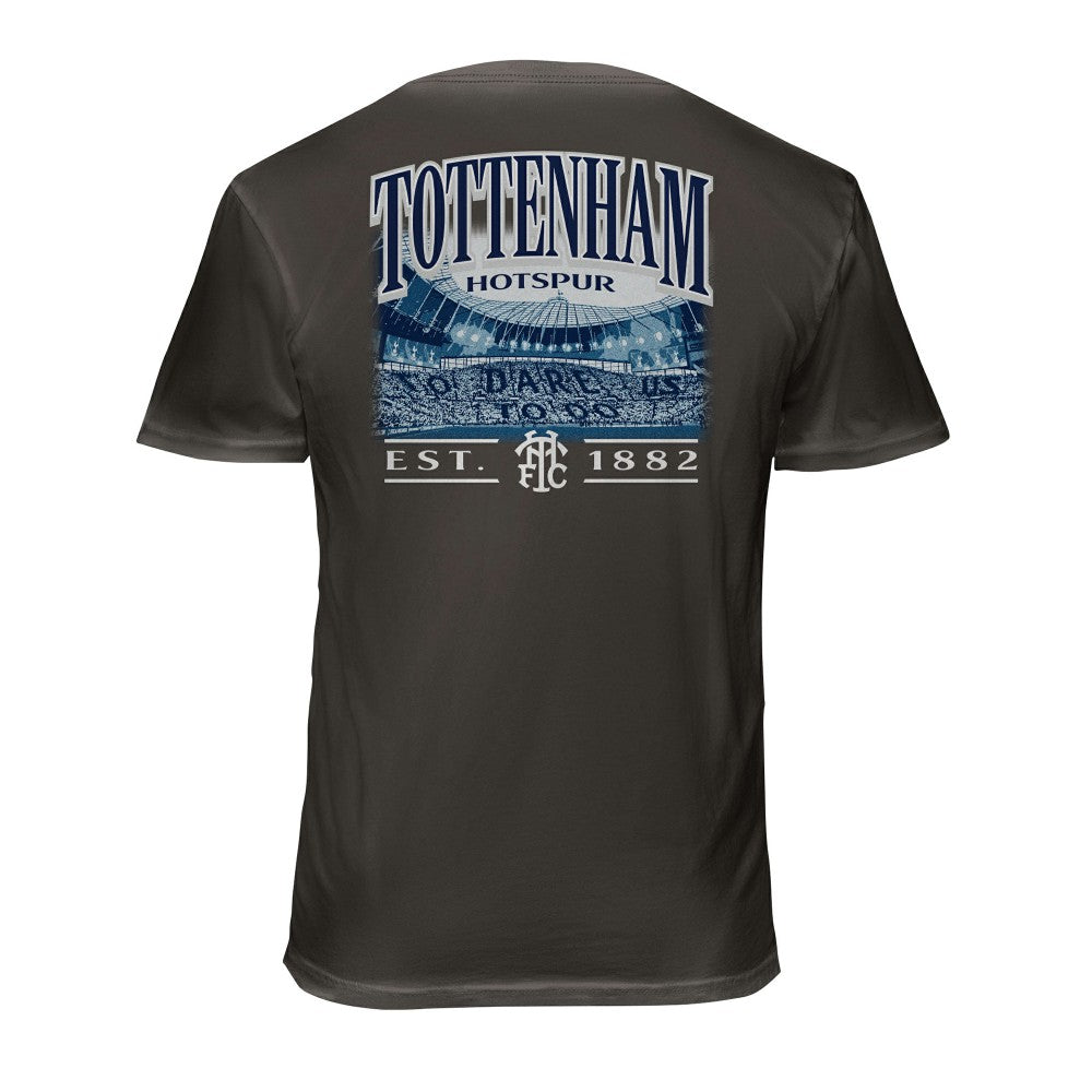 Tottenham Hotspur 1863FC Wordmark Cotton T-Shirts - Gray