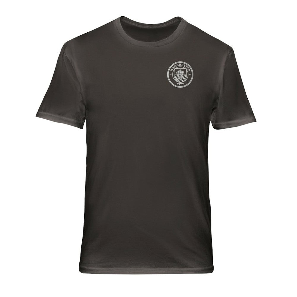 Manchester City 1863FC Wordmark Cotton T-Shirts - Gray