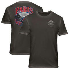 Paris Saint-Germain 1863FC Wordmark Cotton T-Shirts - Gray