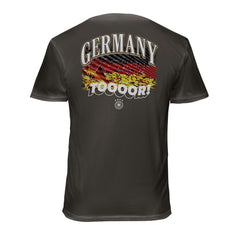 Germany National Team 1863FC Wordmark Cotton T-Shirts - Gray