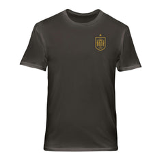 Spain National Team 1863FC Wordmark Cotton T-Shirts - Gray