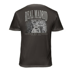 Real Madrid 1863FC Wordmark Cotton T-Shirts - Gray