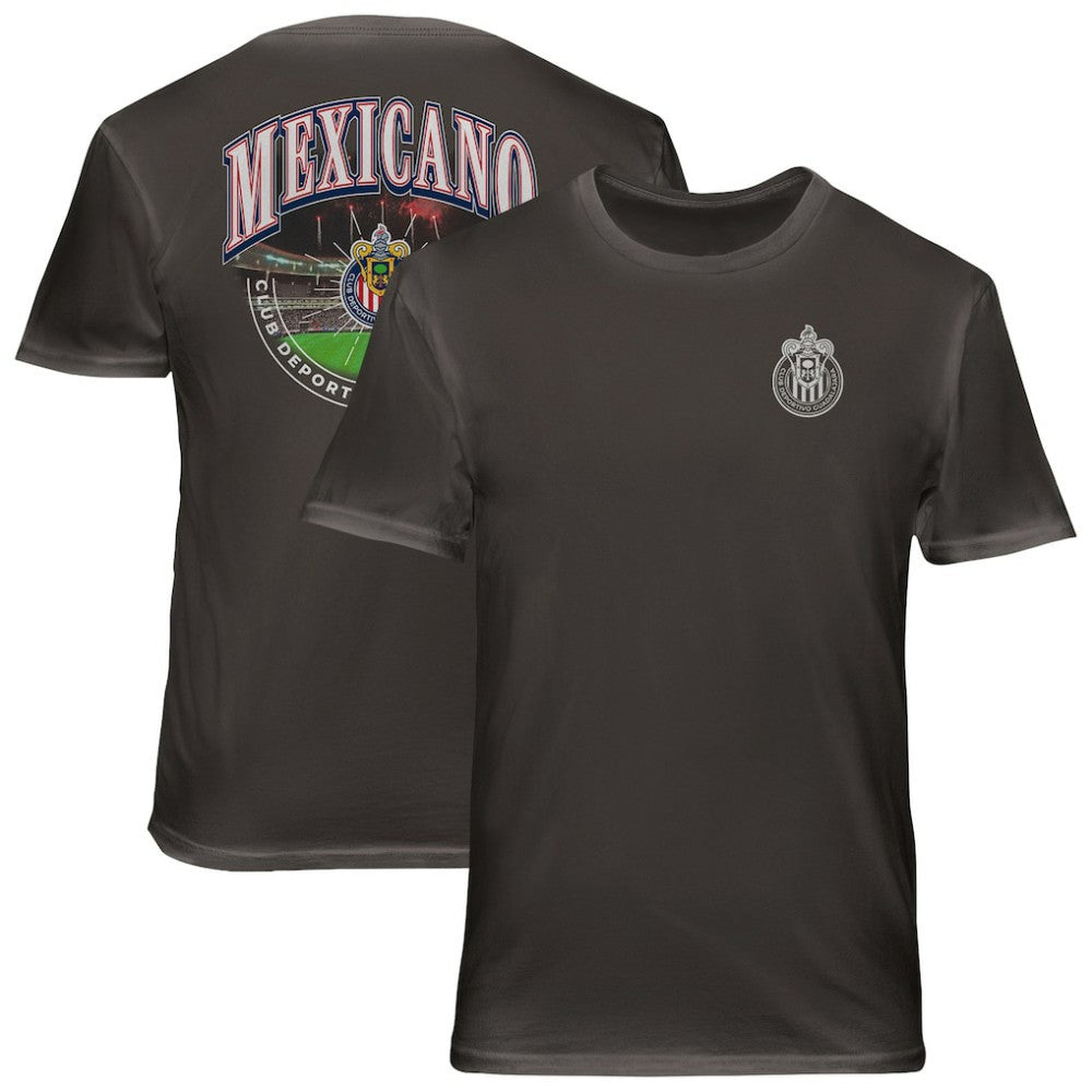 Chivas 1863FC Wordmark Cotton T-Shirts - Gray