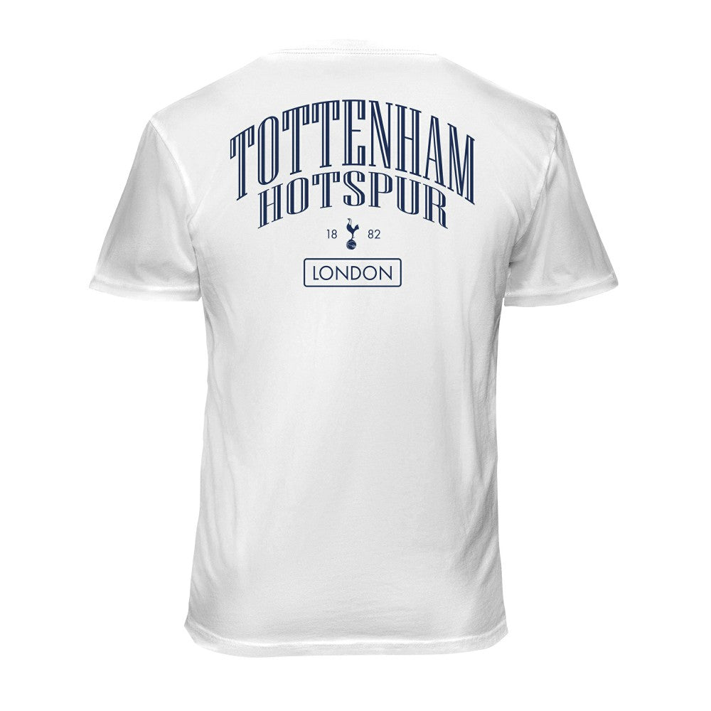 Tottenham Hotspur 1863FC Back Wordmark Soft Wash T-Shirts - White