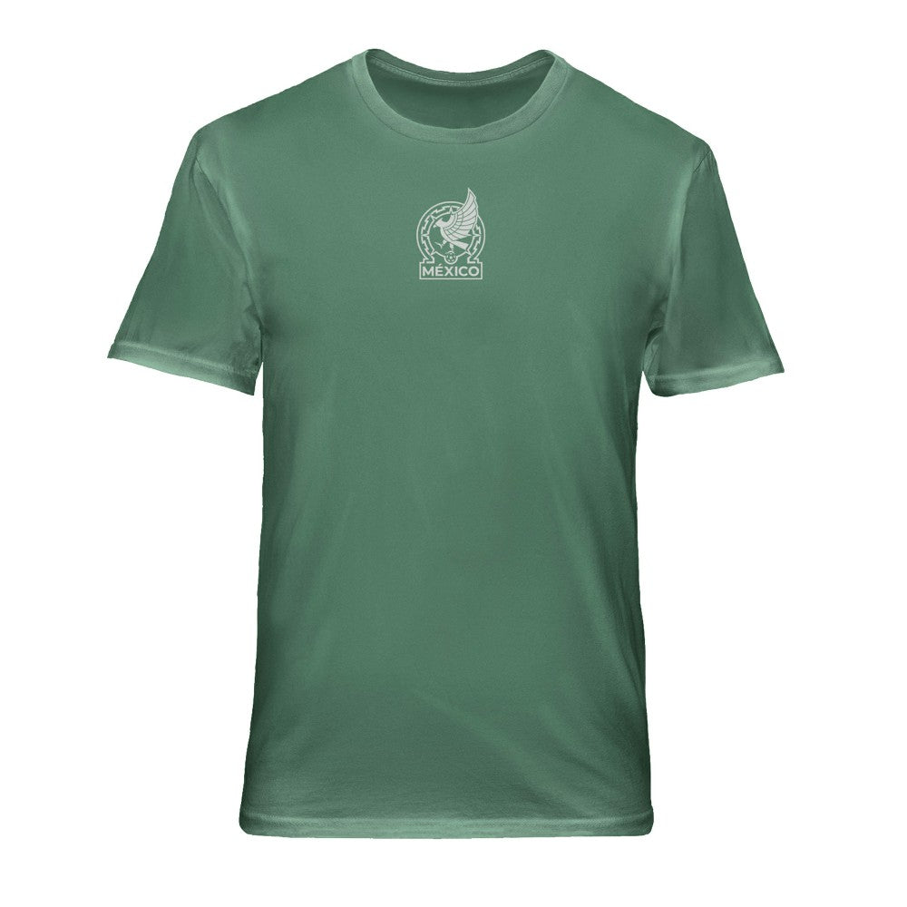 Mexico National Team 1863FC Back Wordmark Soft Wash T-Shirts - Green