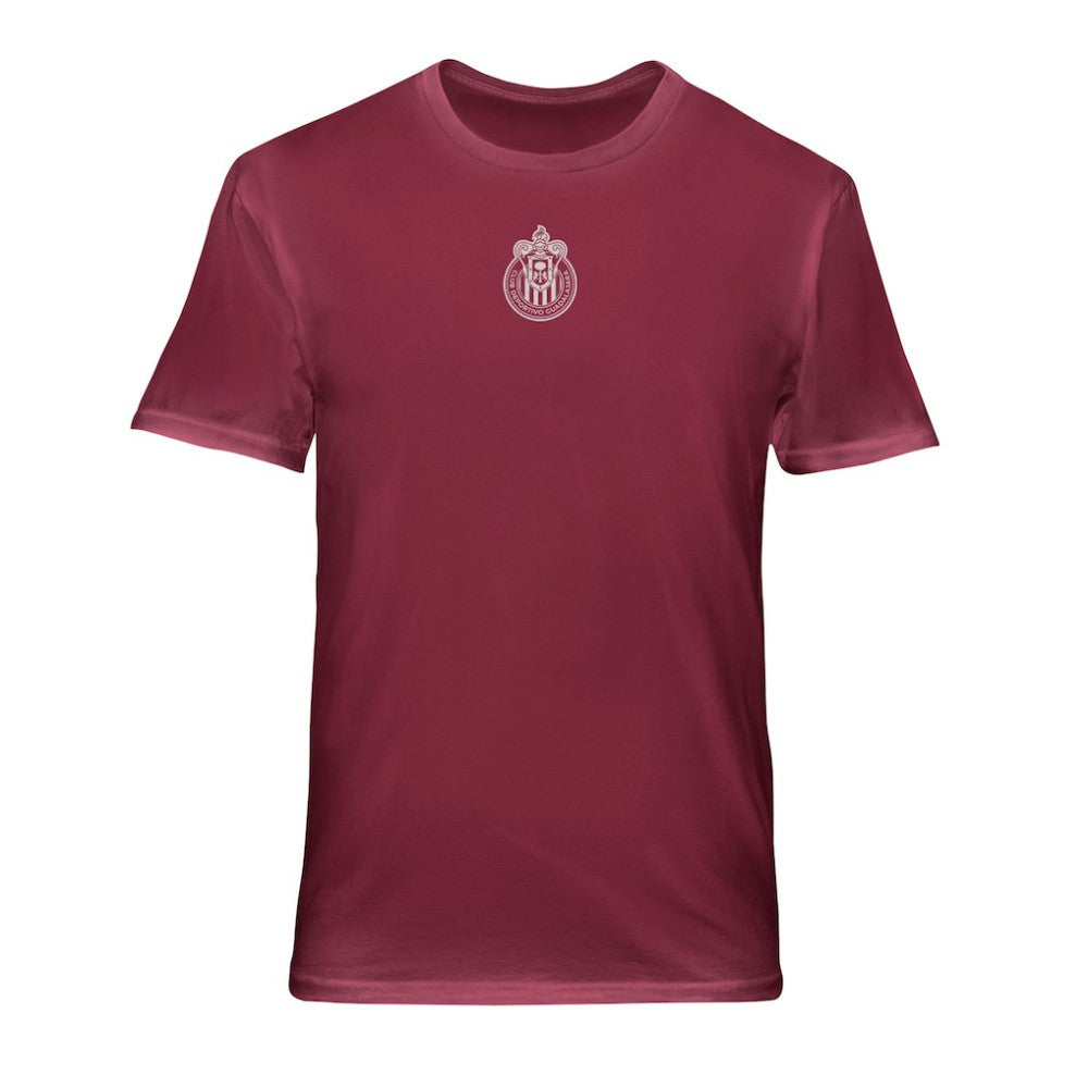 Chivas 1863FC Back Wordmark Soft Wash T-Shirts - Red