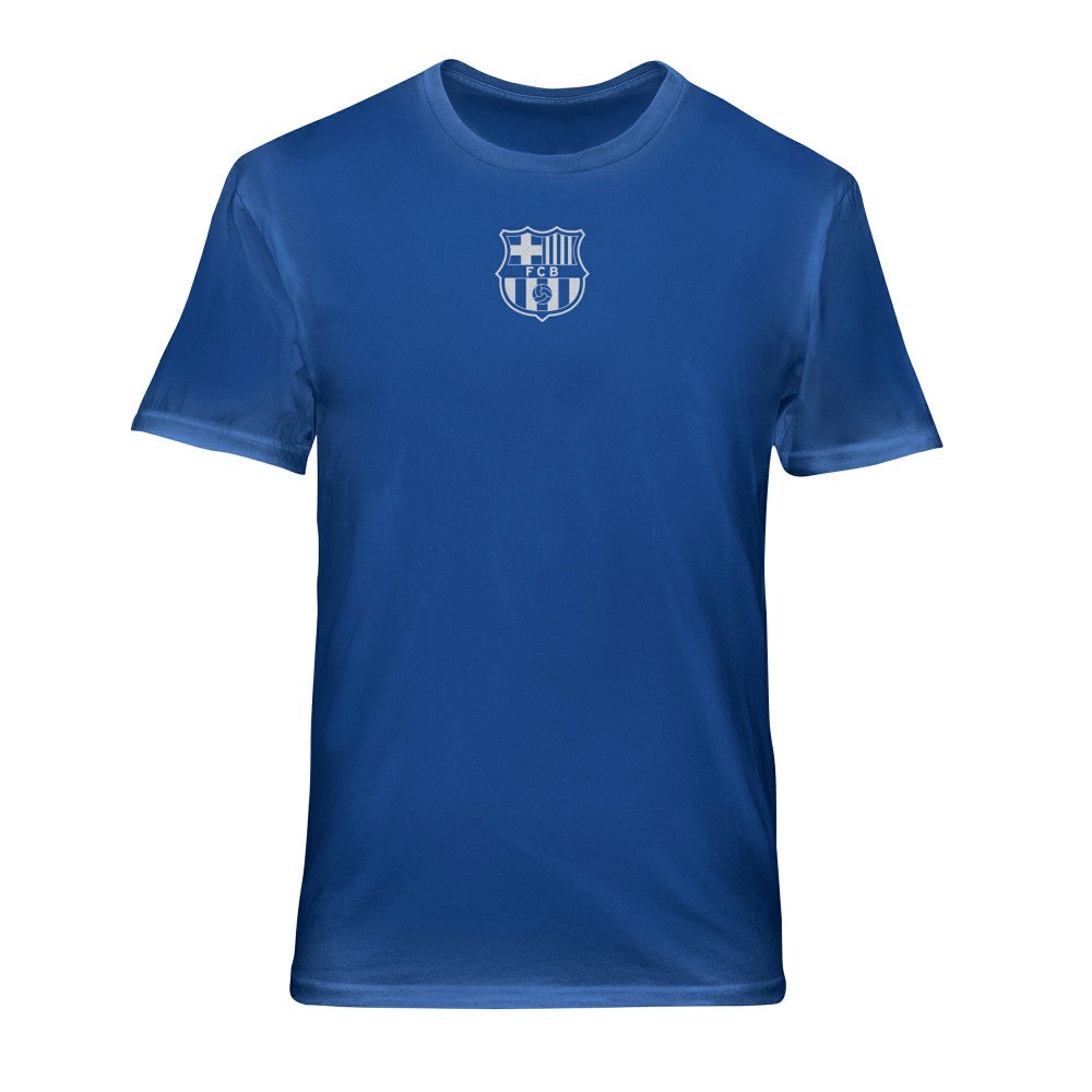 Barcelona 1863FC Back Wordmark Soft Wash T-Shirts - Blue