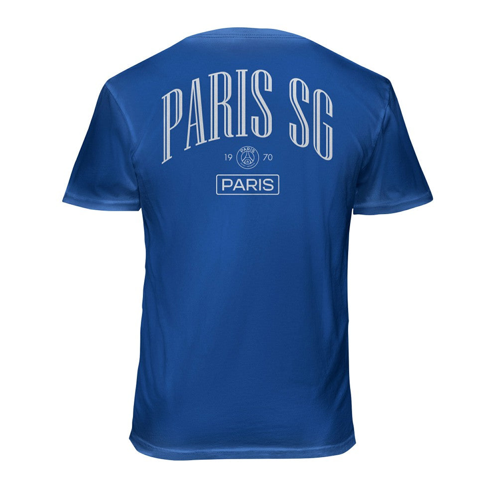 Paris Saint-Germain 1863FC Back Wordmark Soft Wash T-Shirts - Blue