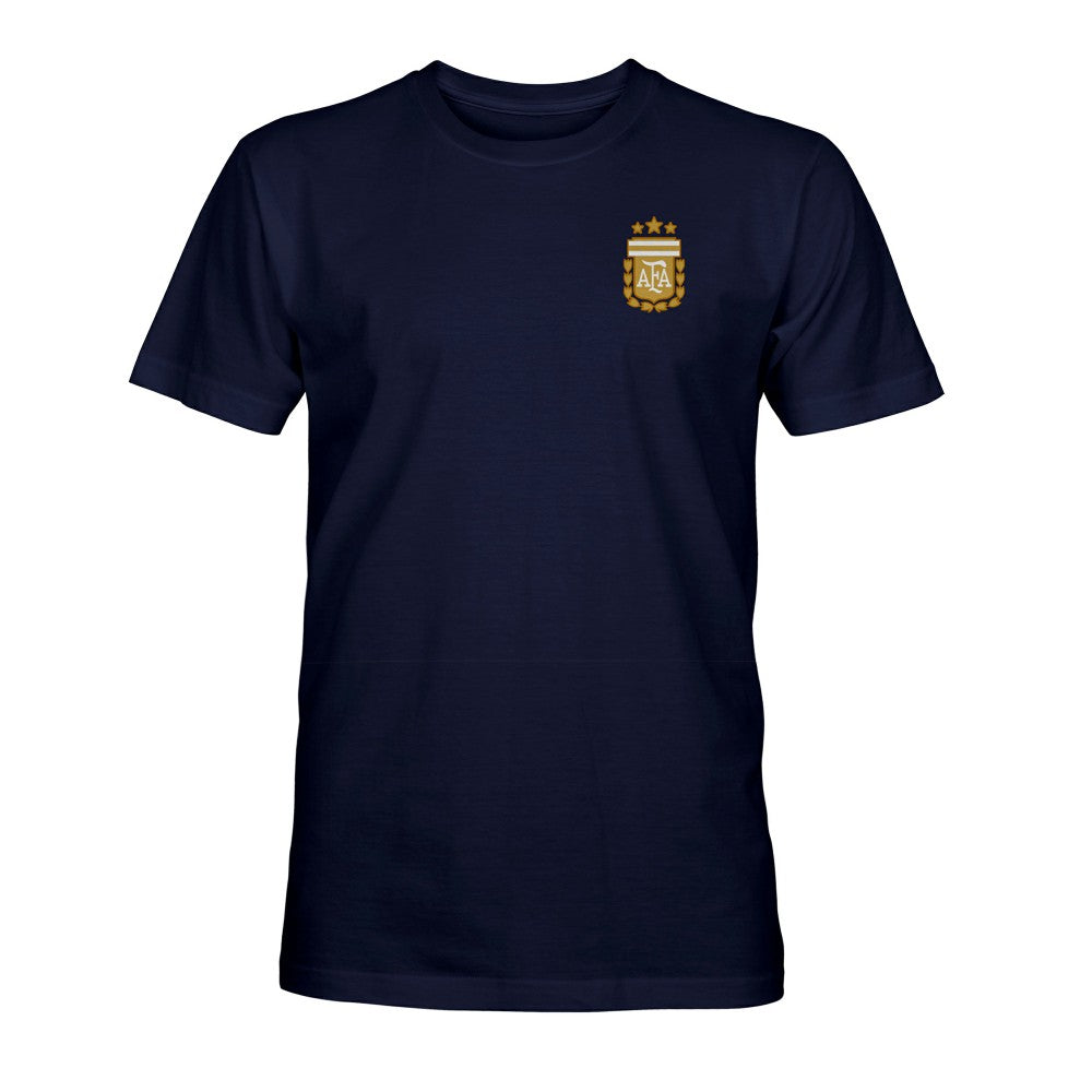 Argentina National Team 1863FC True To Glory Heavyweight T-Shirts - Navy