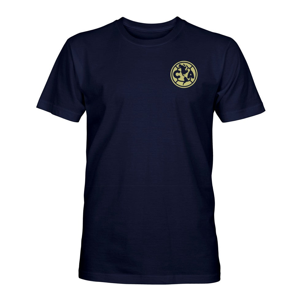 Club America 1863FC True To Glory Heavyweight T-Shirts - Navy