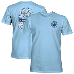 Manchester City 1863FC True To Glory Heavyweight T-Shirts - Light Blue