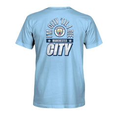 Manchester City 1863FC True To Glory Heavyweight T-Shirts - Light Blue