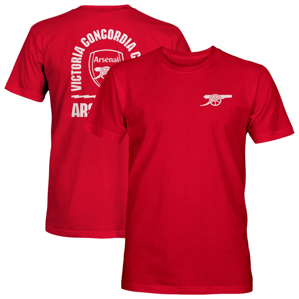 Arsenal 1863FC True To Glory Heavyweight T-Shirts - Red