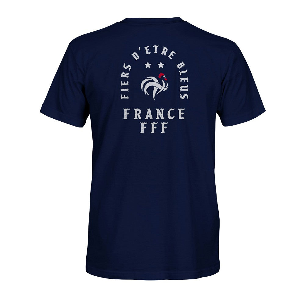 France National Team 1863FC True To Glory Heavyweight T-Shirts - Navy