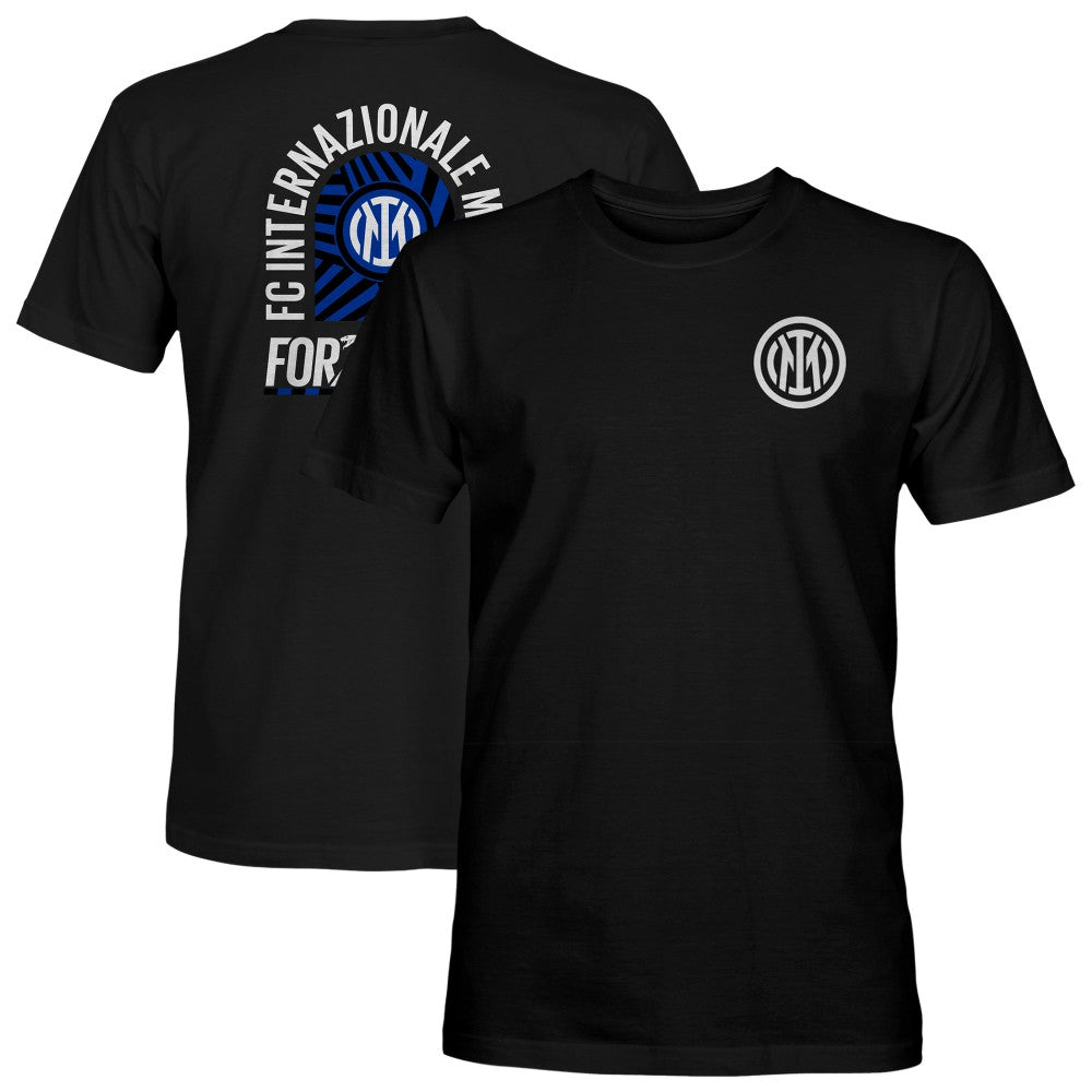Inter Milan 1863FC True To Glory Heavyweight T-Shirts - Black