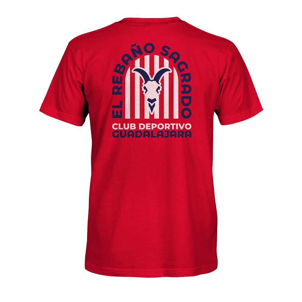Chivas 1863FC True To Glory Heavyweight T-Shirts - Red