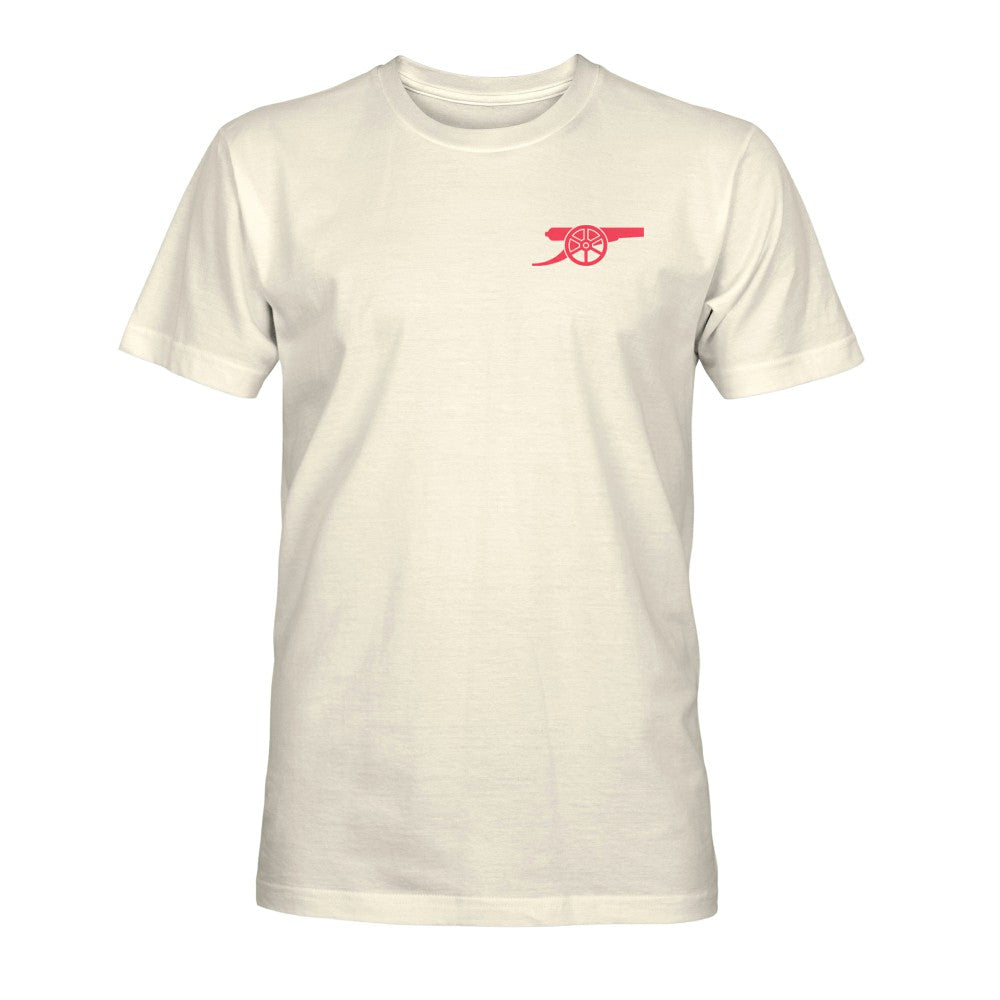 Arsenal 1863FC Emblem Heavyweight T-Shirts - Cream