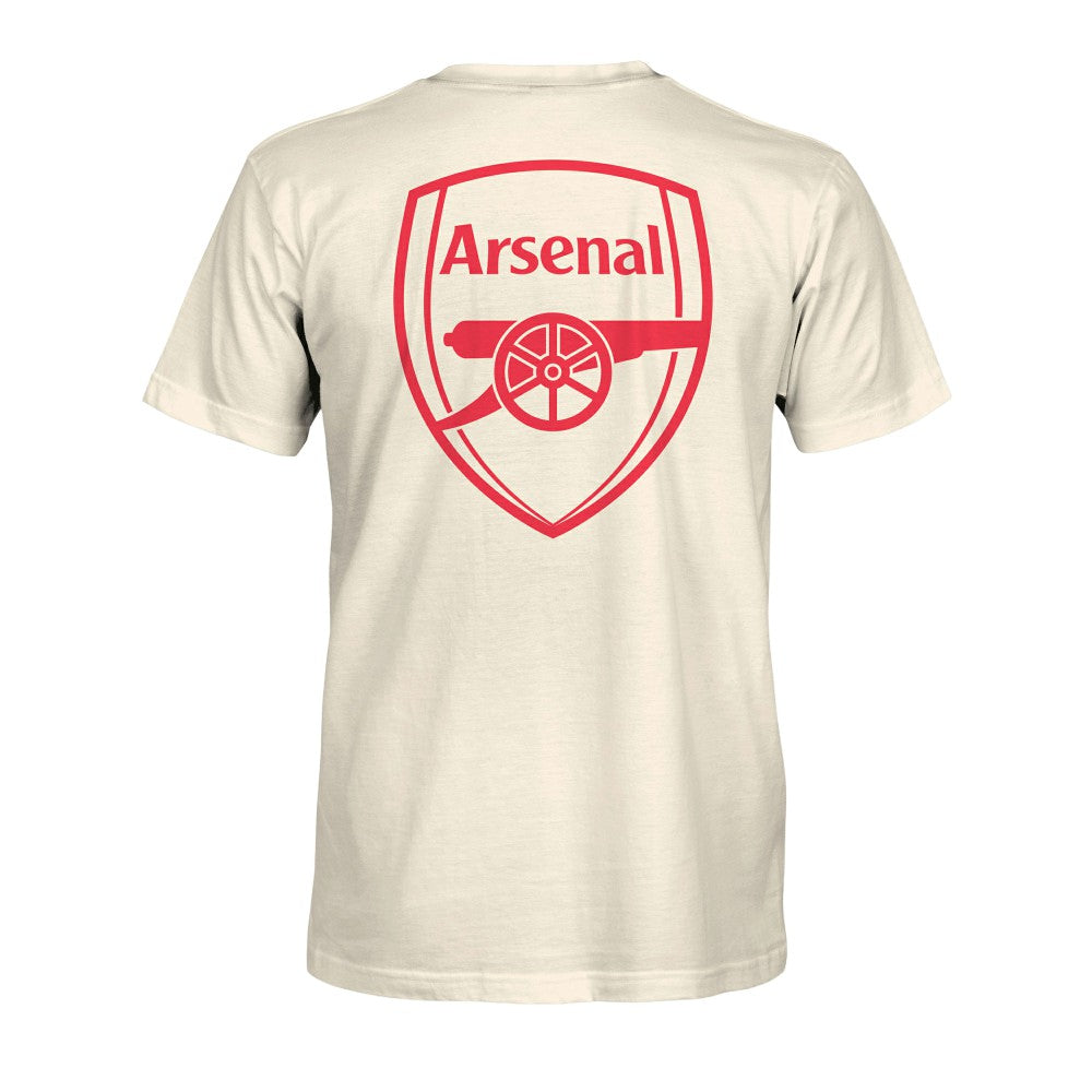 Arsenal 1863FC Emblem Heavyweight T-Shirts - Cream