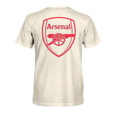 Arsenal 1863FC Emblem Heavyweight T-Shirts - Cream