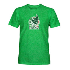 Mexico National Team 1863FC Color Badge Tri-Blend T-Shirts - Green