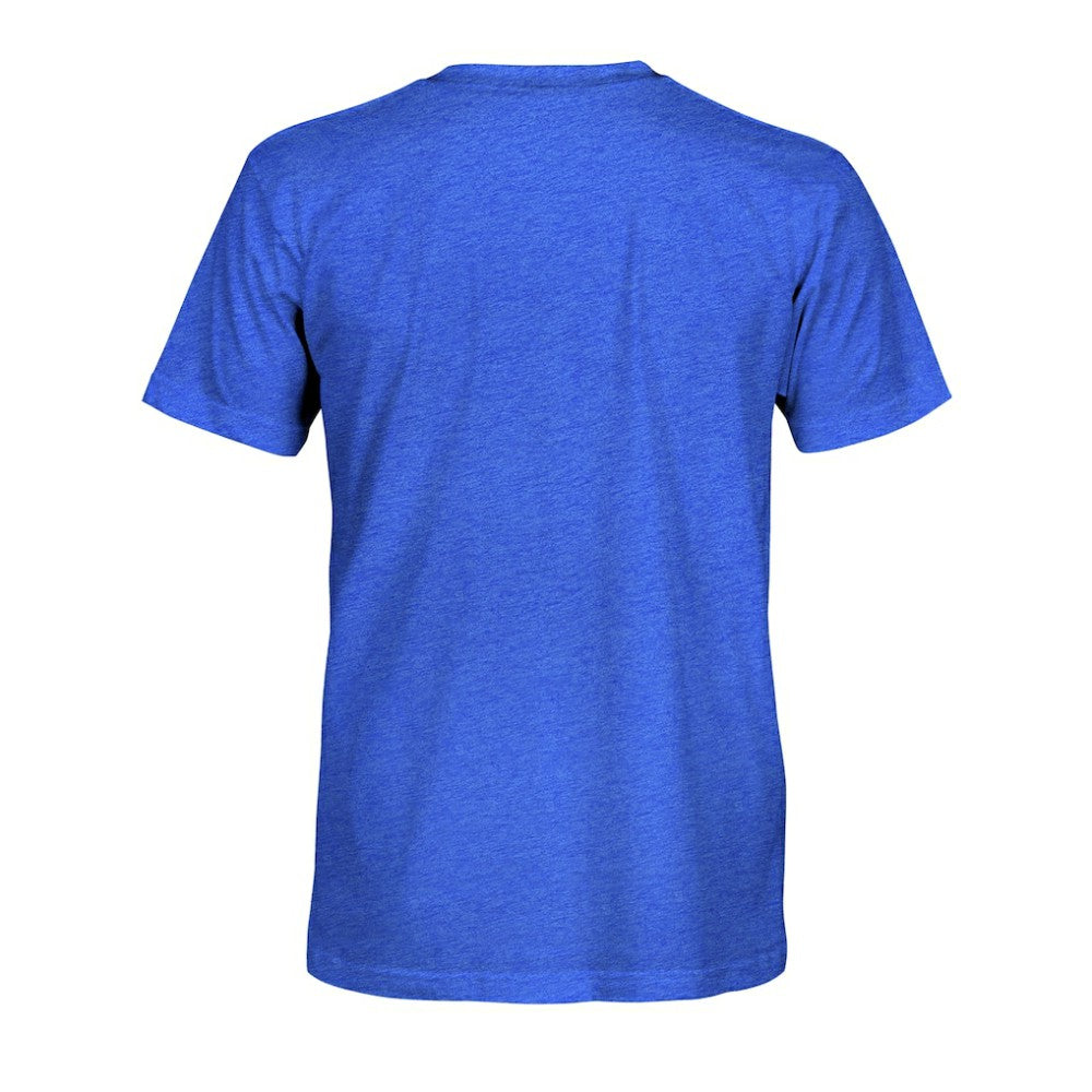 Real Madrid 1863FC Since Vintage Tri-Blend T-Shirts - Blue