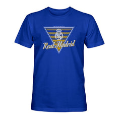Real Madrid 1863FC Triangle Cotton T-Shirts - Blue