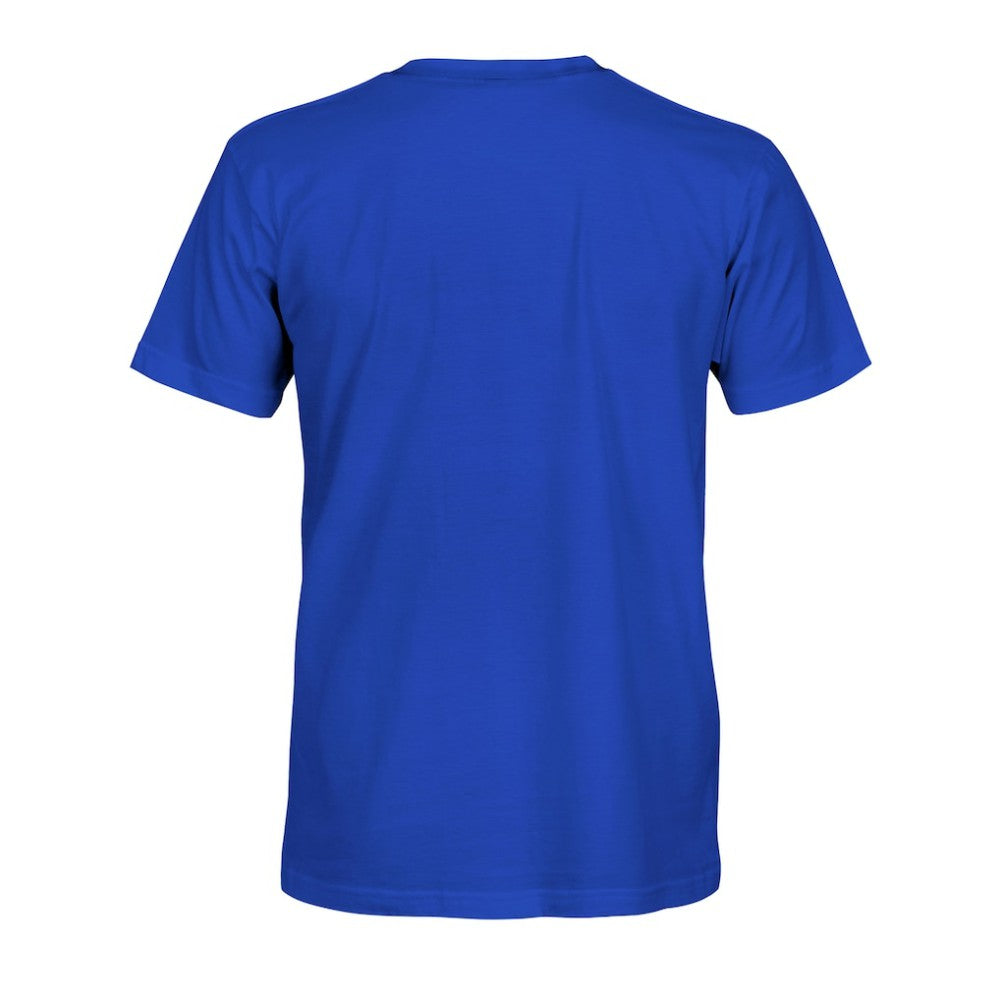 Real Madrid 1863FC Triangle Cotton T-Shirts - Blue