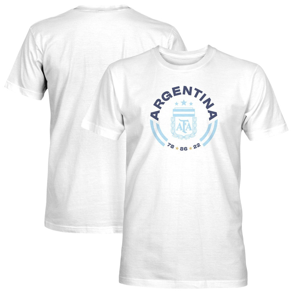 Argentina National Team 1863FC Established Location T-Shirts - White