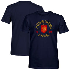 Spain National Team 1863FC Established Location T-Shirts - Navy