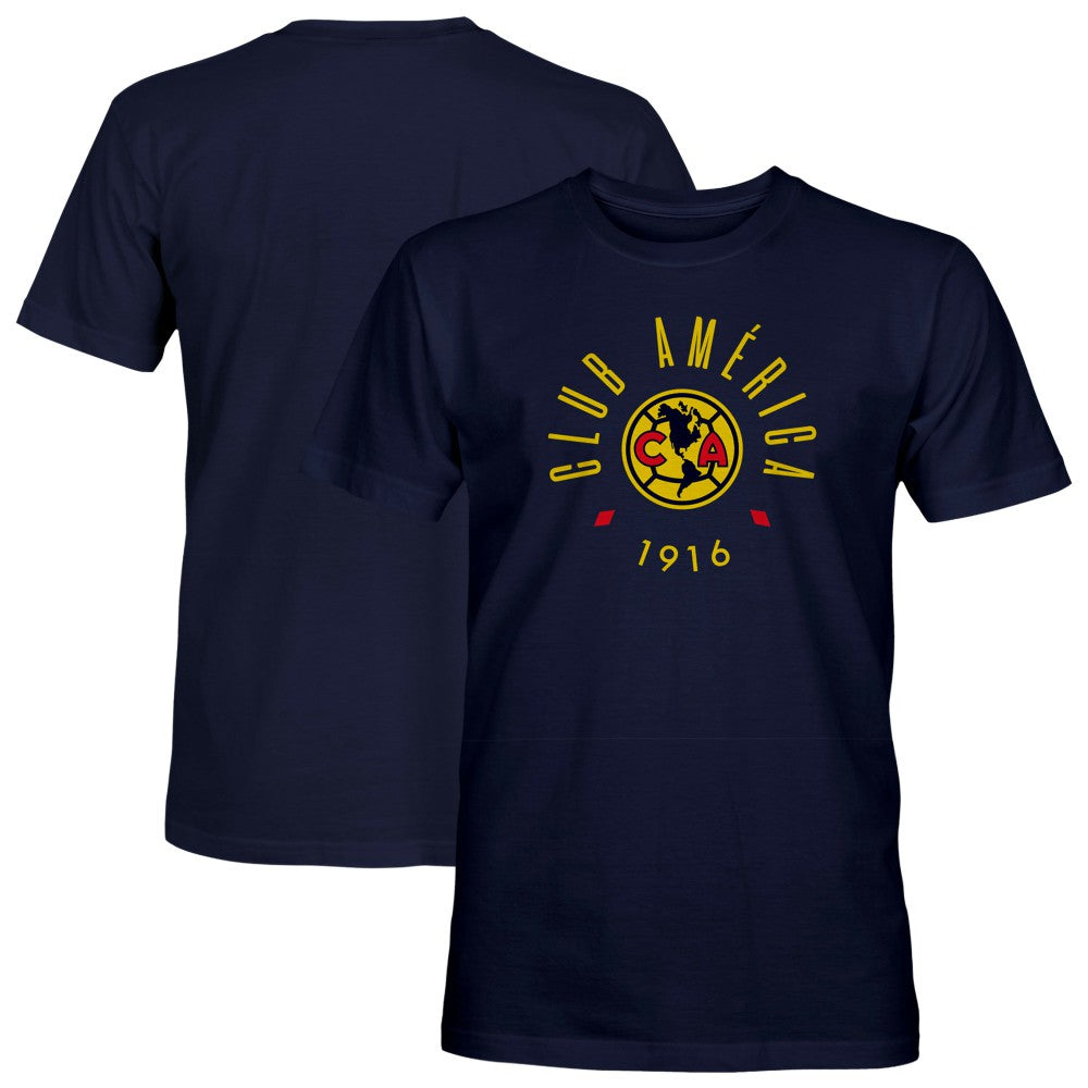 Club America 1863FC Established Location T-Shirts - Navy