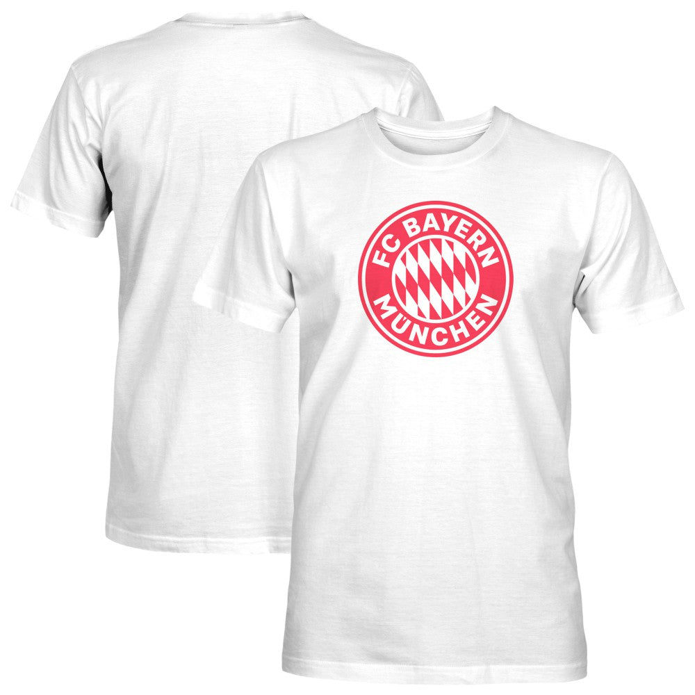 Bayern Munich 1863FC Mono Badge T-Shirts - White