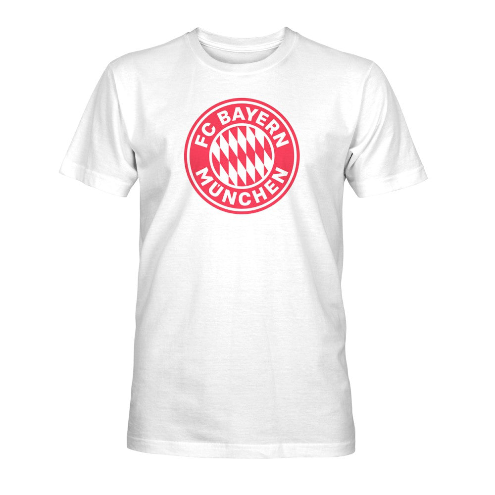Bayern Munich 1863FC Mono Badge T-Shirts - White