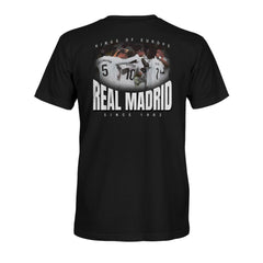 Real Madrid 1863FC Kings Heavyweight T-Shirts - Black