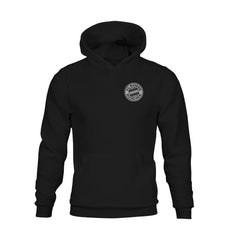 Bayern Munich 1863FC Youth Mono Badge Fleece Hoodie - Black