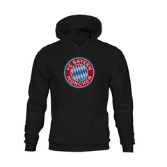 Bayern Munich 1863FC Youth Color Badge Fleece Hoodie - Black