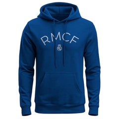 Real Madrid 1863FC Wordmark Fleece Hoodie - Blue