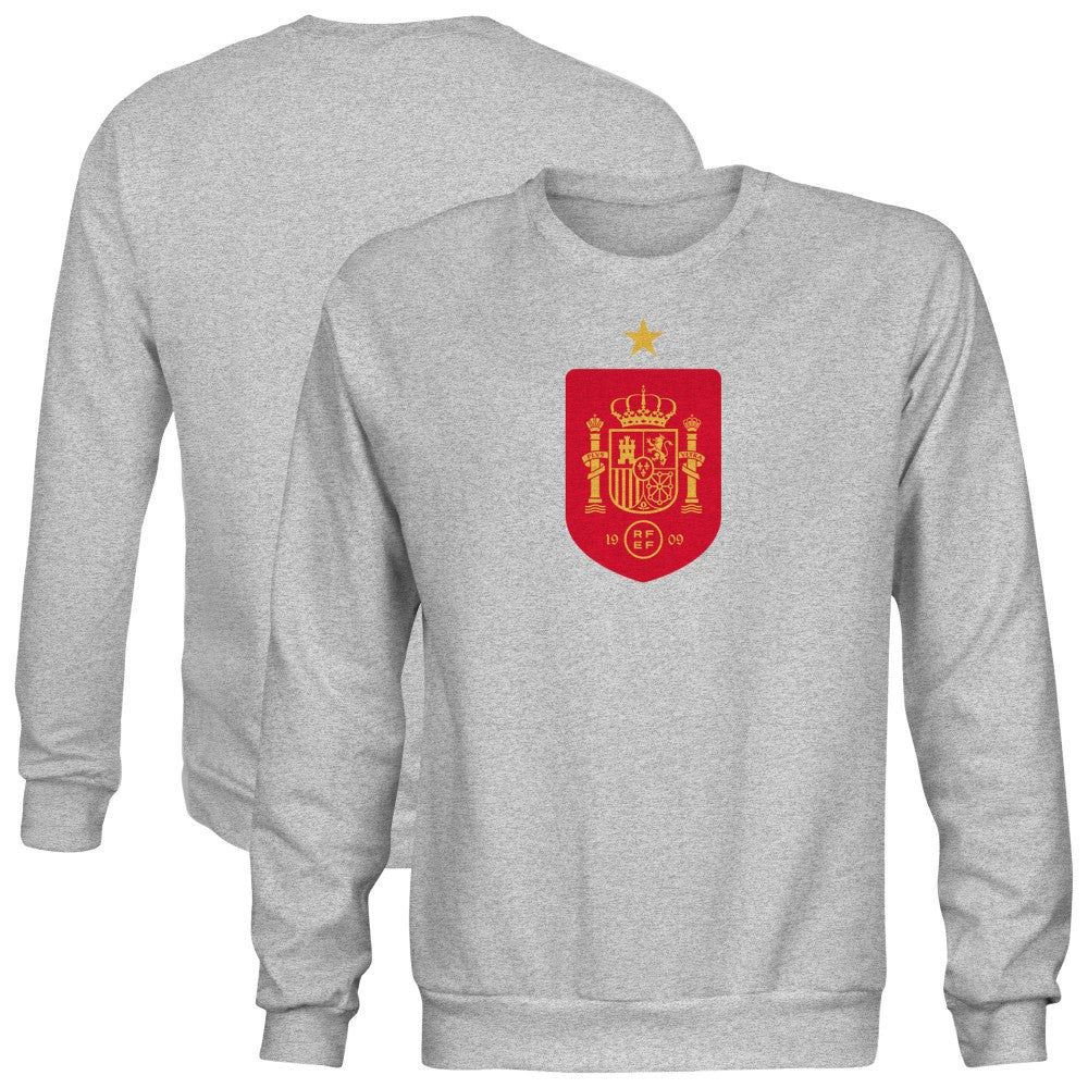 Spain National Team 1863FC Color Badge Sweatshirt - Gray