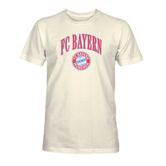 Bayern Munich 1863FC Retro Stripes T-Shirts - Cream